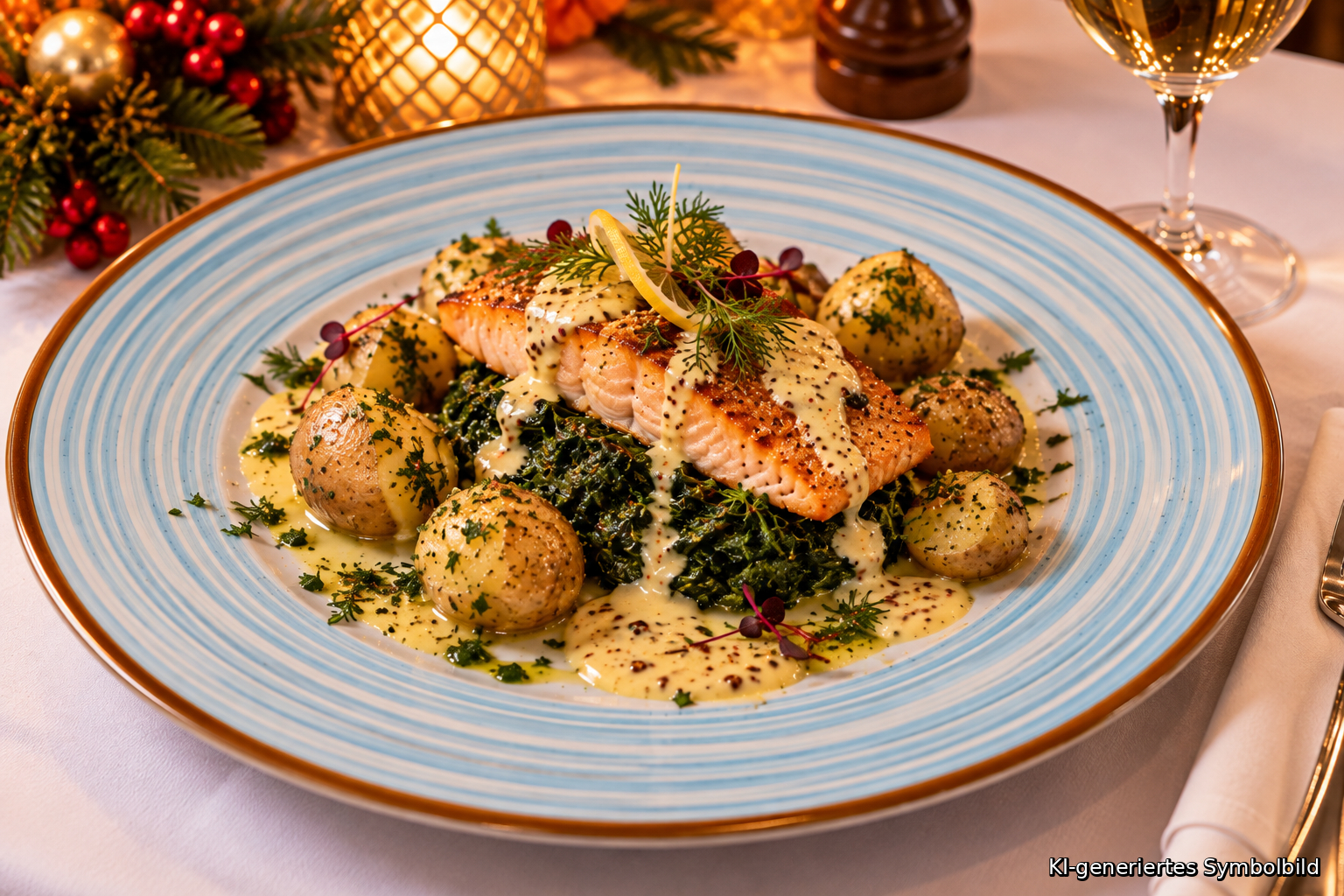Weihnachten im Waldrestaurant